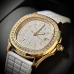 Đồng Hồ Patek Philippe Aquanaut 5072R Màu Trắng Mặt Xà Cừ PPF (1)