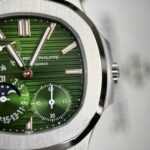 Đồng Hồ Patek Philippe Nautilus 5712 Mặt Xanh Lá Cây ZF 40mm (1)