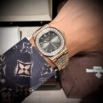 Đồng Hồ Patek Philippe Nautilus 5723 Bọc Vàng Độ Kim Cương Moissanite 40mm (2)