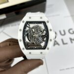 Đồng Hồ Richard Mille RM055 Fake Cao Cấp Màu Trắng 45mm (6)
