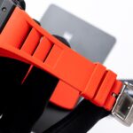 Đồng Hồ Richard Mille RM35-01 Replica 11 Dây Cao Su Đỏ 45mm (2)