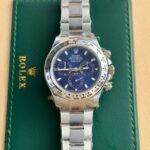 Đồng Hồ Rolex Cosmograph Daytona 1165069 Tinh Chỉnh Nặng Mặt Xanh Blue 40mm (9)