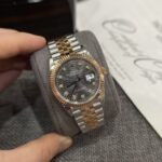 Đồng Hồ Rolex DateJust 126231 Màu Demi Mặt Xếp Gạch Xám Đậm VSF 36mm (4)