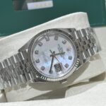 Đồng Hồ Rolex DateJust 126334 Mặt Xà Cừ Rep 11 Nhà Máy Clean 41mm (6)