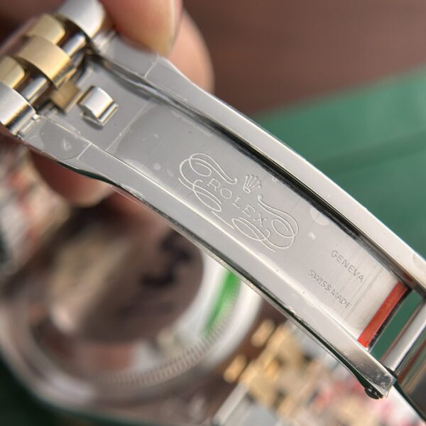 Đồng Hồ Rolex DateJust Bọc Vàng 18K Mặt Lá Cọ GM 36mm (1)