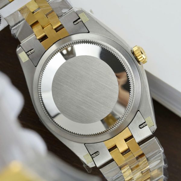 Đồng Hồ Rolex DateJust Bọc Vàng 18K Mặt Lá Cọ GM Replica 36mm (2)