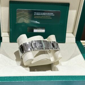 Đồng Hồ Rolex DateJust Độ Kim Cương Moissanite Mặt Xanh Clean Factory 41mm (1)