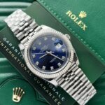 Đồng Hồ Rolex DateJust Mặt Số Xanh Blue EW Factory 36-41mm (1)