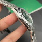 Đồng Hồ Rolex Datejust 126234 Mặt Xếp Gạch Màu Xanh Lá VS 36mm (6)