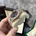 Đồng Hồ Rolex Day-Date 228235 Tinh Chỉnh Độ Moissanite 40mm (1)