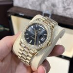 Đồng Hồ Rolex Day-Date 228238 Tinh Chỉnh Độ Kim Cương Moissanite 40mm (2)