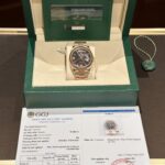 Đồng Hồ Rolex Day-Date Bọc Vàng Hồng Mặt Nham Thạch 40mm (1)