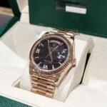 Đồng Hồ Rolex Day-Date Bọc Vàng Hồng Mặt Nham Thạch 40mm (1)