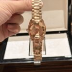Đồng Hồ Rolex Day-Date Mặt Xà Cừ RoseGold Fake 11 EW 36mm (1)