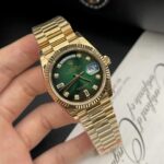 Đồng Hồ Rolex Day-Date Super Fake 11 Mặt Xanh Lá EW 36mm (1)