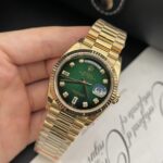 Đồng Hồ Rolex Day-Date Super Fake 11 Mặt Xanh Lá EW 36mm (1)