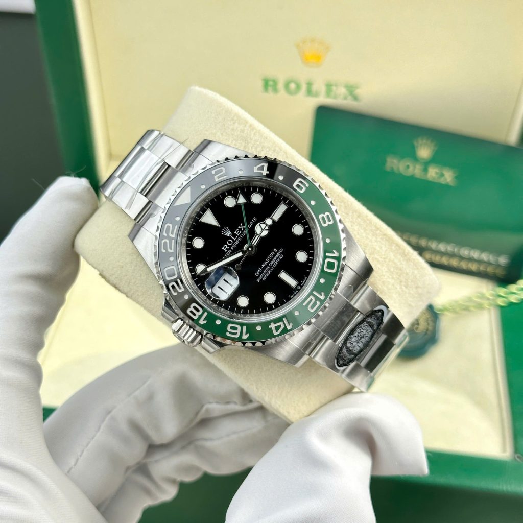 Đồng Hồ Rolex GMT-Master II 126720VTNR Replica 11 Sprite Clean 40mm (2)