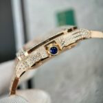 Đồng Hồ Cartier Santos Nam Đính Full Đá Replica 1 1 (9)