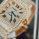 Đồng Hồ Cartier Santos Nam Đính Full Đá Replica 1 1 (9)