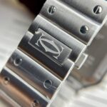 Đồng Hồ Cartier Santos WSSA0037 Replica 11 Mặt Xám Nhà Máy BV