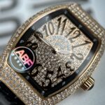 Đồng Hồ Franck Muller V32 Nữ Đính Full Đá Rose Gold ABF 36mm (3)
