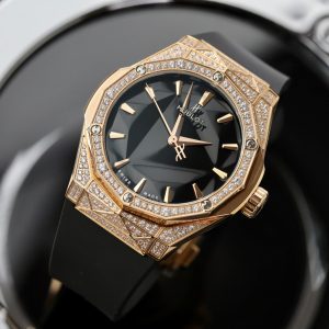 Đồng Hồ Hublot Classic Fusion Orlinski King Gold Full Kim Moissanite 40mm (12)