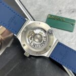 Đồng Hồ Hublot Classic Fusion Titanium Replica 11 Màu Xanh Dương JJF 38mm (7)