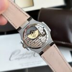 Đồng Hồ Patek Philippe 5712 Nhà Máy GR Mặt Xám Dây Da 40mm