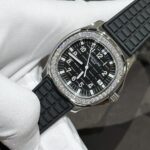 Đồng Hồ Patek Philippe Aquanaut 5067A Độ Kim Cương Moissanite (7)