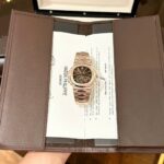 Đồng Hồ Patek Philippe Nautilus 5712 Bọc Vàng Mặt Chocolate GRF 40mm (1)