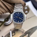 Đồng Hồ Patek Philippe Nautilus 7118 Replica 11 Nữ Đính Đá Mặt Xanh Dương (1)