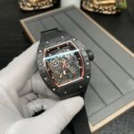 Đồng Hồ Richard Mille RM055 Carbon NTPT Rep 11 BBR Màu Đen 45mm (6)