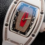 Đồng Hồ Richard Mille RM07-01 Nữ Đính Đá Vỏ Ceramic Trắng 36mm (1)
