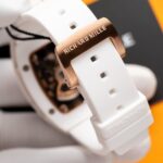 Đồng Hồ Richard Mille RM07-01 Nữ Đính Đá Vỏ Ceramic Trắng 36mm (1)