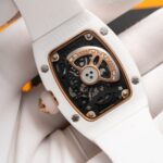 Đồng Hồ Richard Mille RM07-01 Nữ Vỏ Gốm Trắng Replica 36mm (2)