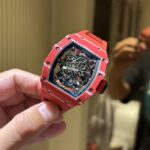 Đồng Hồ Richard Mille RM35-02 Replica 11 Carbon Fiber Màu Đỏ 45mm (1)
