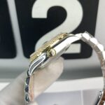 Đồng Hồ Rolex DateJust Nữ Đính Đá Mặt Vàng Champagne EW Factory 31mm (1)