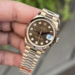 Đồng Hồ Rolex DateJust Nữ Mặt Số Chocolate Replica BP Factory 31mm (5)