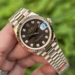 Đồng Hồ Rolex DateJust Nữ Mặt Số Chocolate Replica BP Factory 31mm (5)
