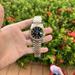 Đồng Hồ Rolex DateJust Super Fake Mặt Đen EW Factory 41mm (5)