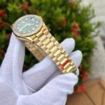 Đồng Hồ Rolex Day-Date 128348RBR Mặt Số Ombre Xanh Lá EW 36mm (8)