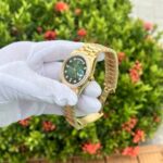 Đồng Hồ Rolex Day-Date 128348RBR Mặt Số Ombre Xanh Lá EW 36mm (8)
