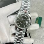 Đồng Hồ Rolex Day-Date 228236 Replica 11 Mặt Xám Nhà Máy GM 40mm (1)
