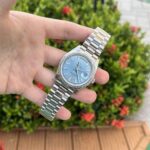Đồng Hồ Rolex Day-Date Ice Blue Đính Đá Baguette EW 40mm (1)