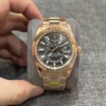 Đồng Hồ Rolex Sky Dweller 326935 Mặt Rhodium Nhà Máy Noob 42mm (3)