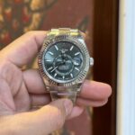 Đồng Hồ Rolex Sky Dweller 326935 Mặt Xanh Lá Nhà Máy Noob 42mm