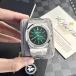 Đồng Hồ Audemars Piguet Replica 11 Royal Oak Jumbo 16202ST Mặt Xanh Lá 39mm (3)