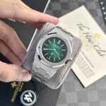 Đồng Hồ Audemars Piguet Replica 11 Royal Oak Jumbo 16202ST Mặt Xanh Lá 39mm (3)