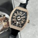Đồng Hồ Franck Muller V45 SC DT Replica 11 Nhà Máy ABF Màu Đen 45mm (1)
