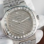 Đồng Hồ Patek Philippe Nautilus 5719 Replica 11 Đính Full Đá (12)